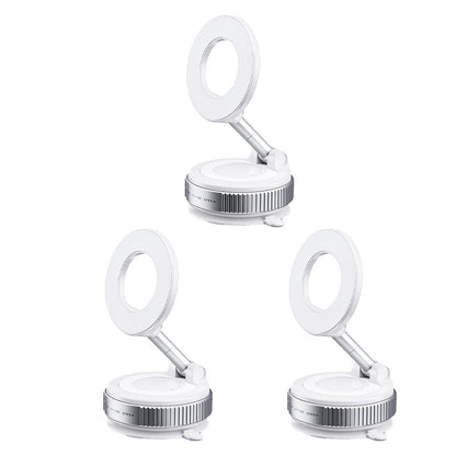 🔄360° justerbar magnetisk telefonholder med vakuum📱🚗