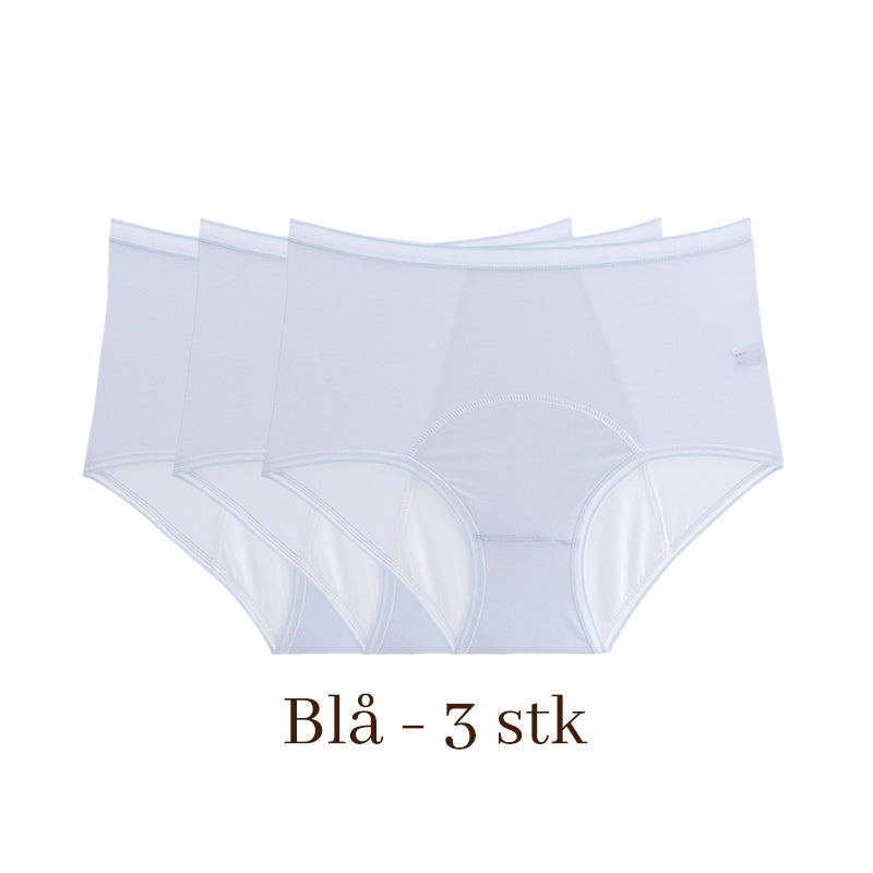 Siste dag med 50 % rabatt - Vaskbare Lekkasjesikre Truser i Store Størrelse for Kvinner L-5XL