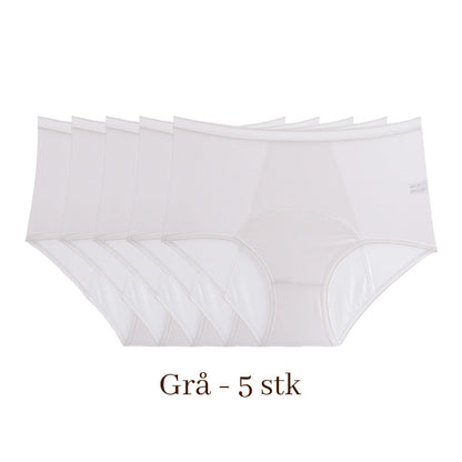 Siste dag med 50 % rabatt - Vaskbare Lekkasjesikre Truser i Store Størrelse for Kvinner L-5XL