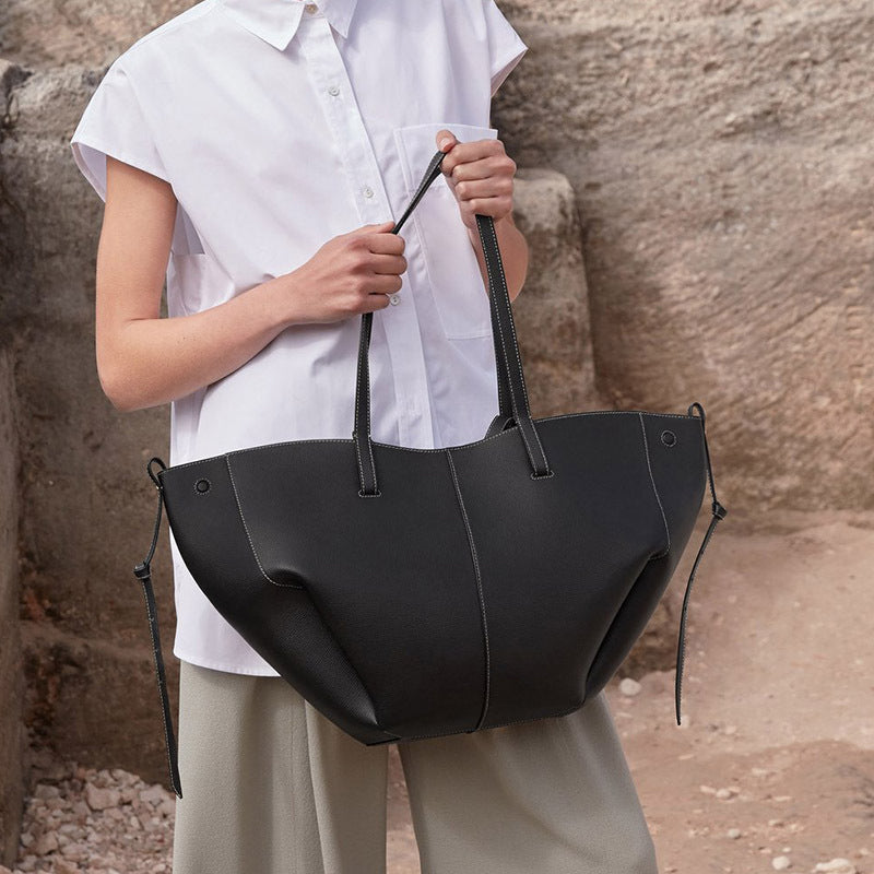 [Gave til henne] Kvinner Retro stor kapasitet Chic tote håndveske