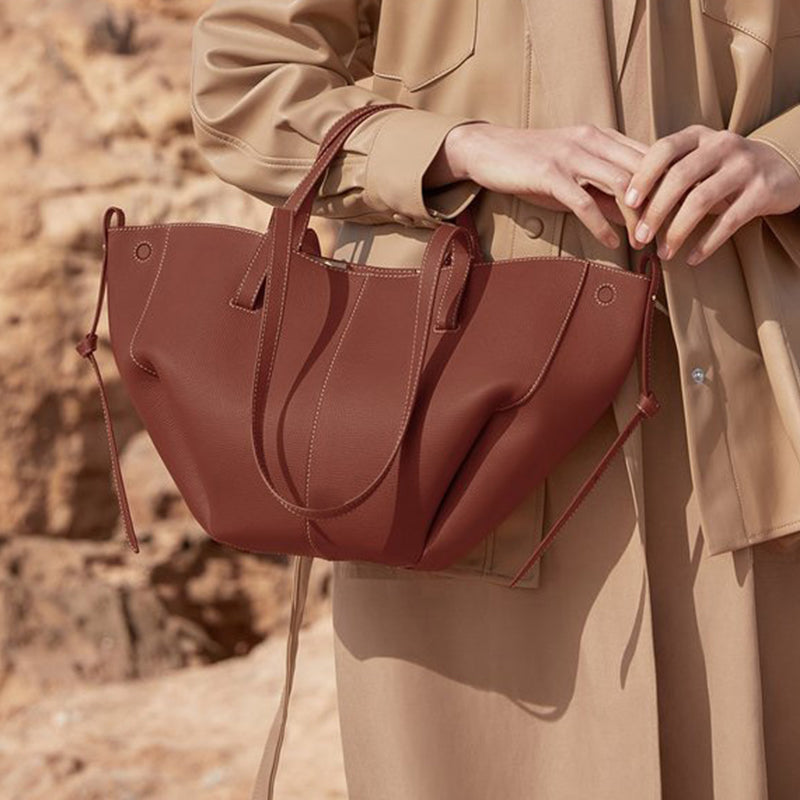 [Gave til henne] Kvinner Retro stor kapasitet Chic tote håndveske