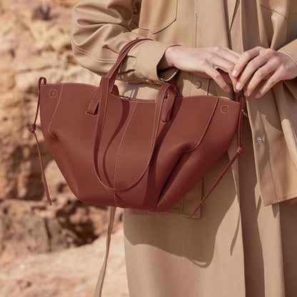 [Gave til henne] Kvinner Retro stor kapasitet Chic tote håndveske