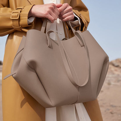 [Gave til henne] Kvinner Retro stor kapasitet Chic tote håndveske