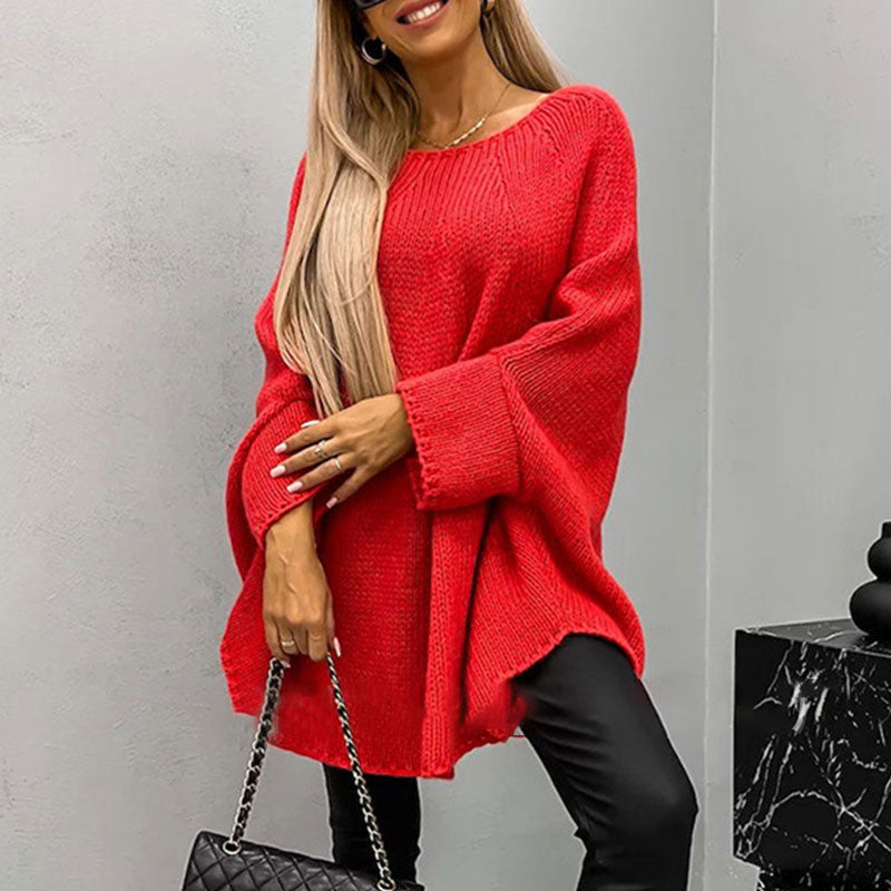 ⚡49 % rabatt⚡Elegant strikket cape-genser for kvinner