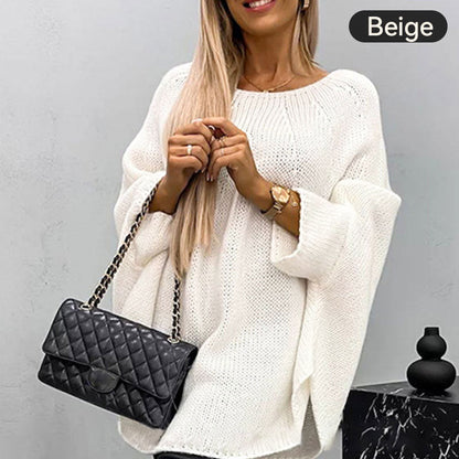 ⚡49 % rabatt⚡Elegant strikket cape-genser for kvinner