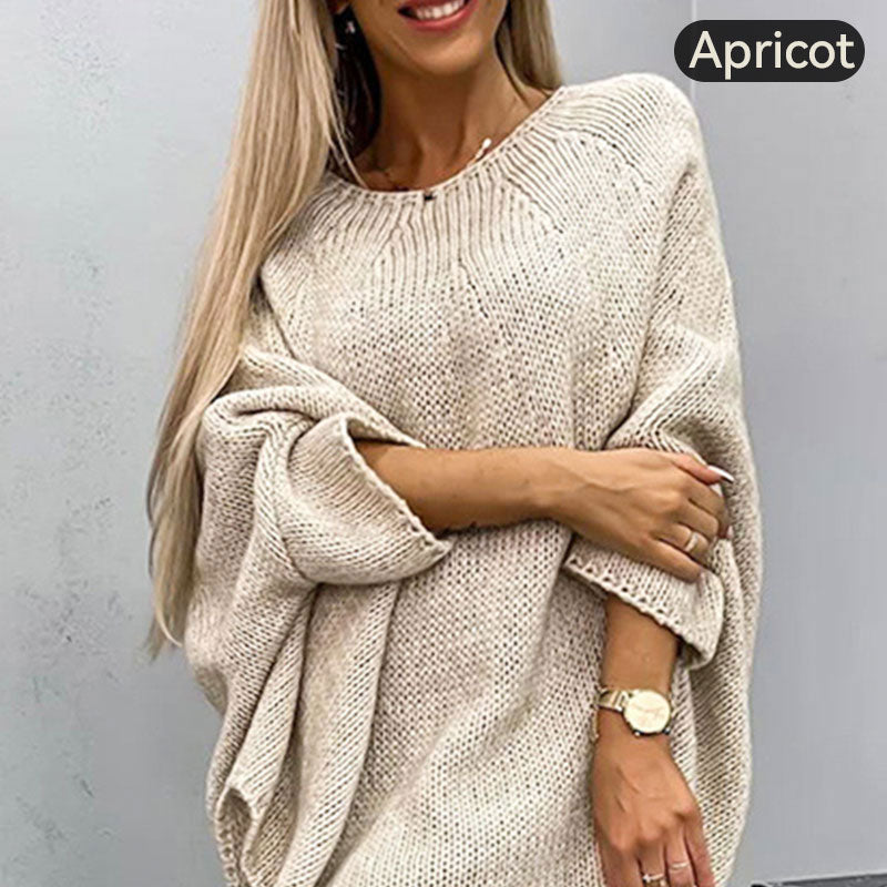 ⚡49 % rabatt⚡Elegant strikket cape-genser for kvinner