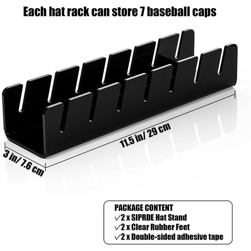 🔥 2024 Sommersalg 49% OFF 🔥 Hatestativ for baseballcapser