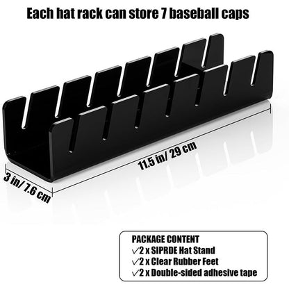 🔥 2024 Sommersalg 49% OFF 🔥 Hatestativ for baseballcapser