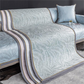 Universal luksuriøs lettvekts sofapute med bladmønster