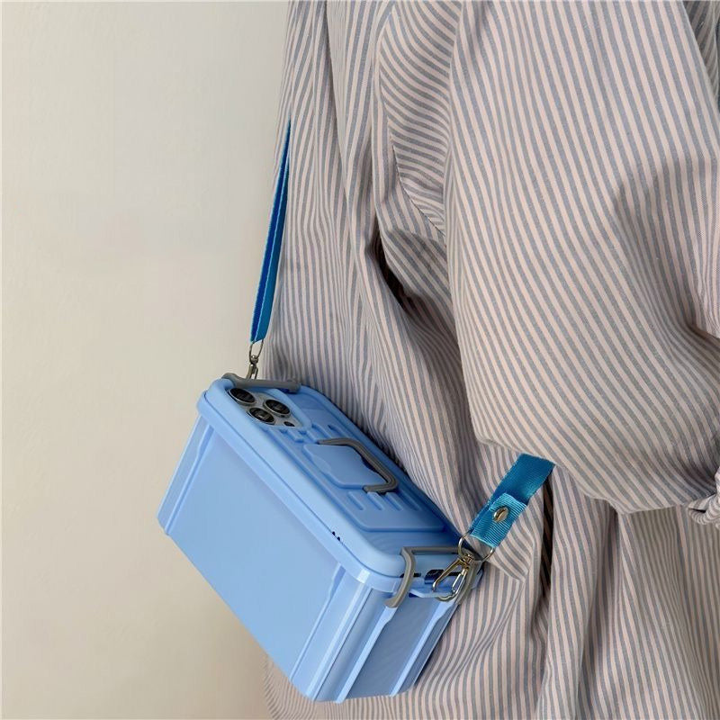 Creative Suitcase Crossbody-telefonveske