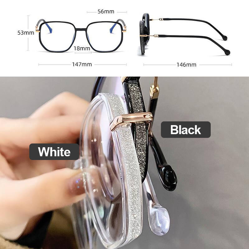 🔥Hot sale🔥Fashion age-reducing anti-blue light glasses