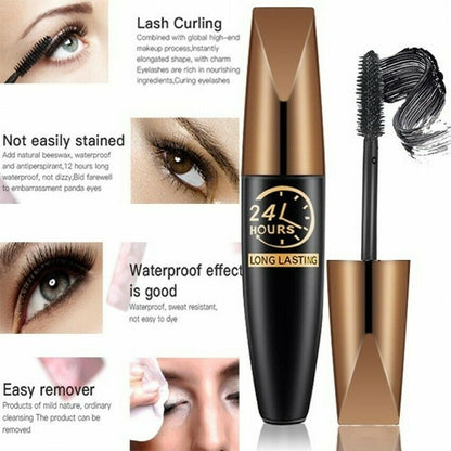 🔥Kjøp 1 få 1 gratis🔥Vanntett Silk Fibre Thick Lengthening Mascara