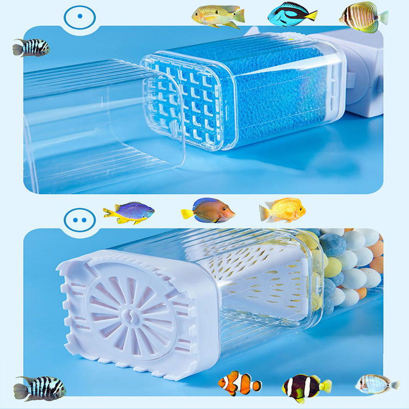 Alt-i-ett innebygd fisketankfilter