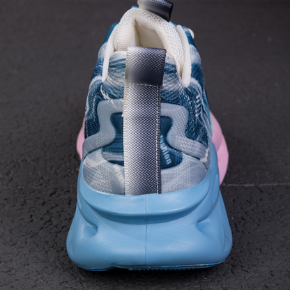 Trendy og uformell joggesko i mesh