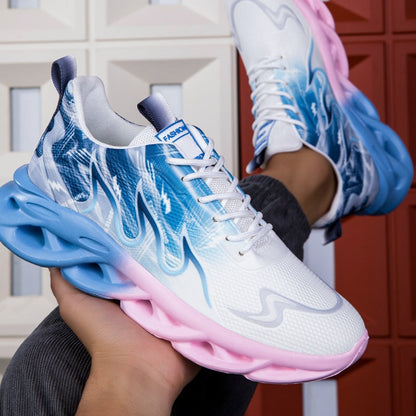 Trendy og uformell joggesko i mesh