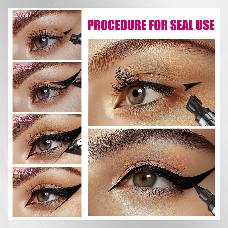 Gevleugelde eyeliner stempel