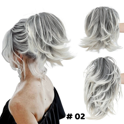 Hestehale forlengelse med klo klips for kvinner