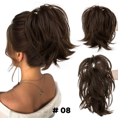 Hestehale forlengelse med klo klips for kvinner