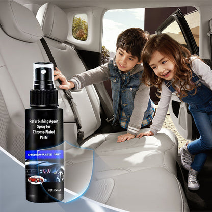 Renoveringsspray for forkrommede deler
