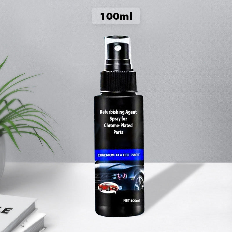 Renoveringsspray for forkrommede deler