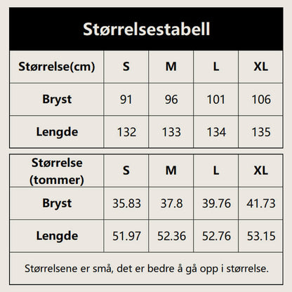 Midikjole med fargerikt abstrakt trykk og lange ermer