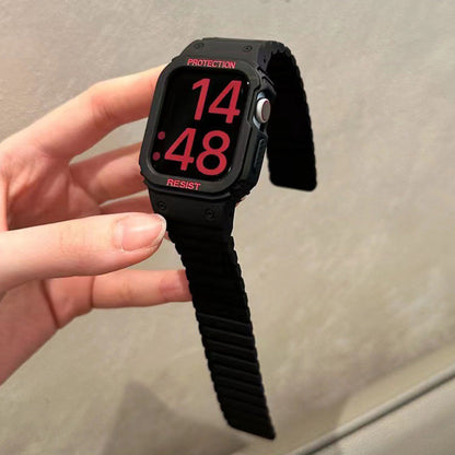 Silikonarmbånd med magnetisk lukking til Apple Watch