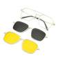 3-i-1 magnetiske polariserte solbriller for menn og kvinner