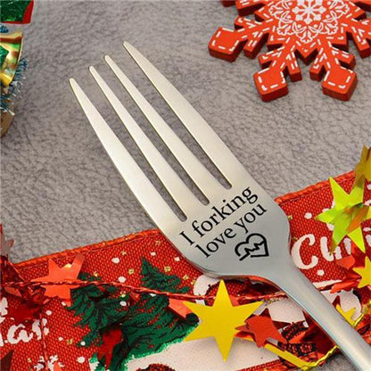 💝 Engraved Fork