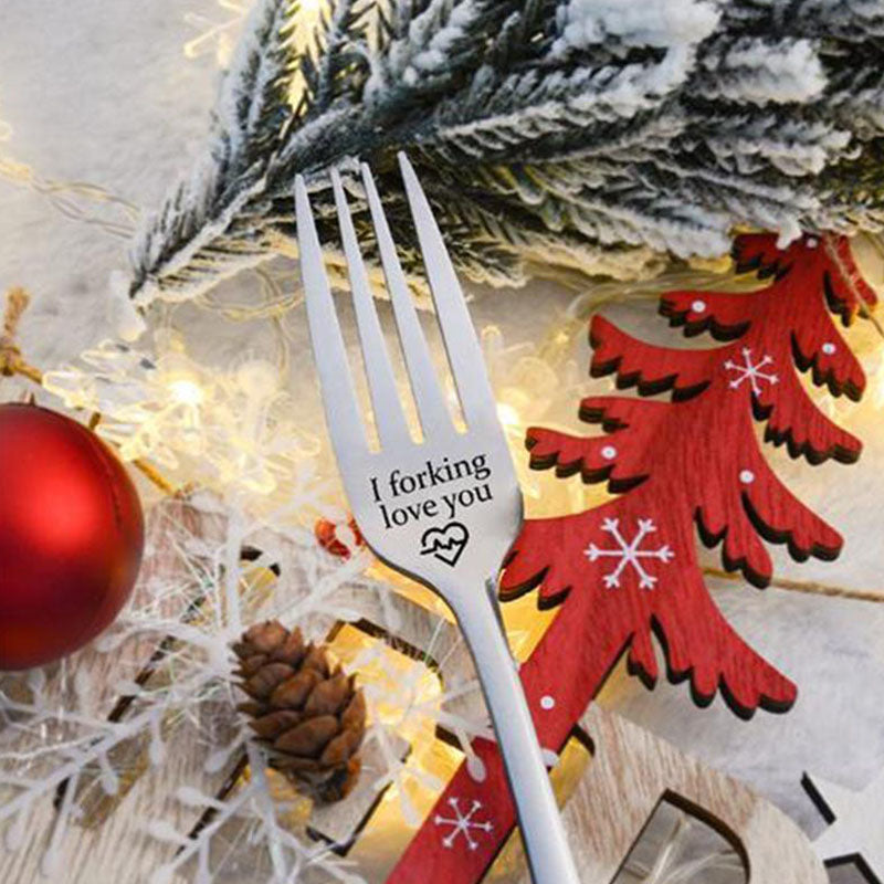 💝 Engraved Fork