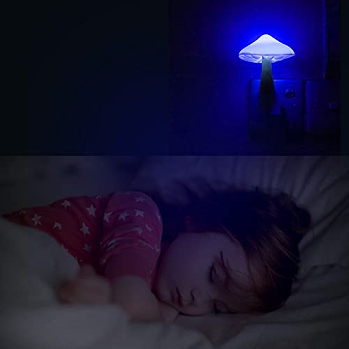 Magic Mushroom nattlampe med sensor