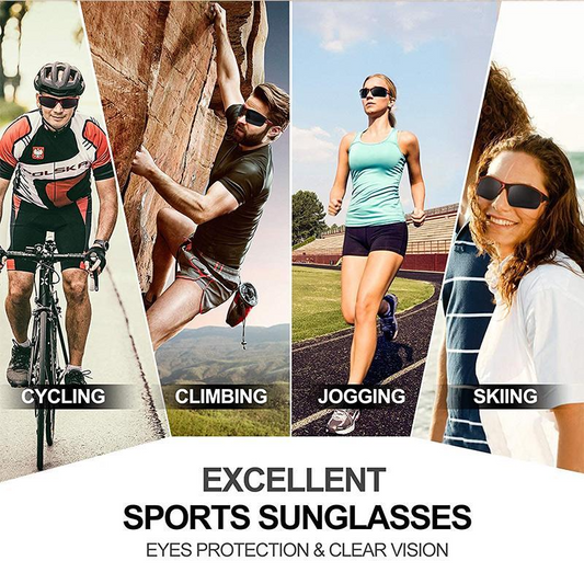 UV-beskyttende solbriller for sykling utendørs