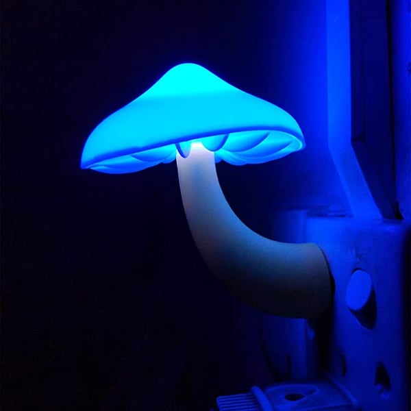 Magic Mushroom nattlampe med sensor