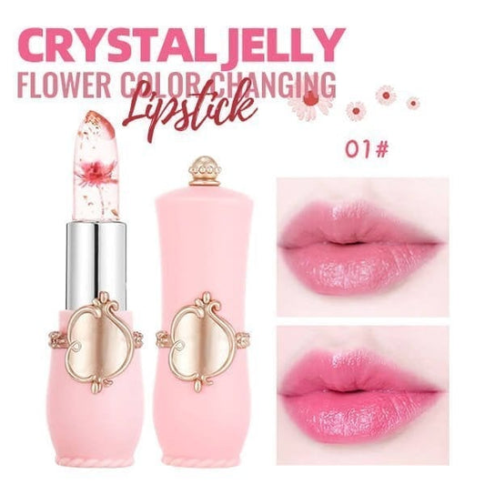 Crystal Jelly Flower Color Changing Lipstick- KJØP MER SPAR MER