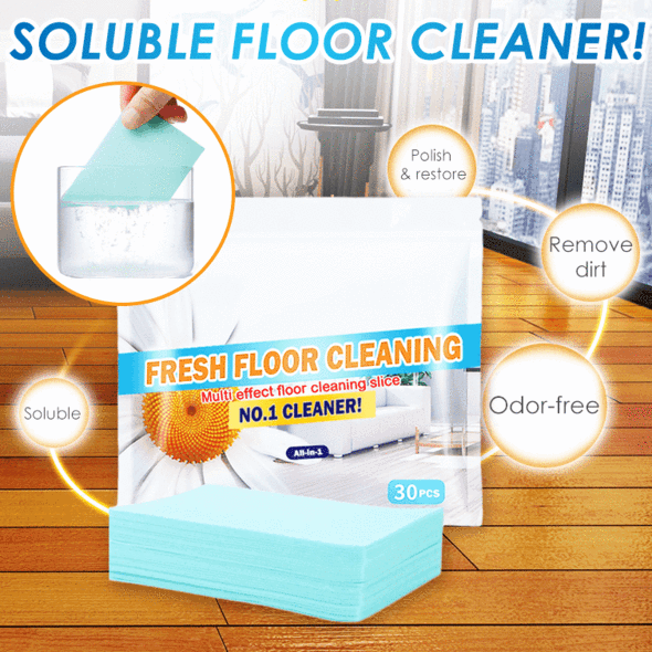 Fresh Floor Cleaning Slice (30 stk./sett)