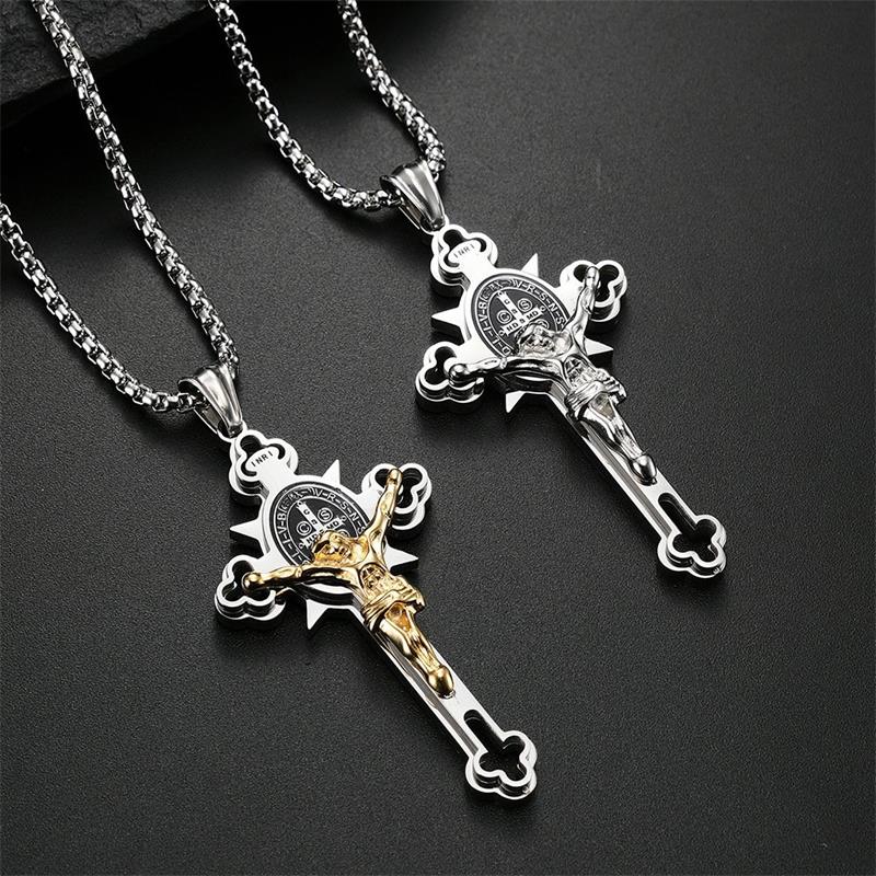 Benedict Protection Cross Power anheng halskjede