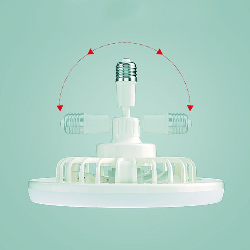 Pousbo® 2-i-1 LED-lampe med aromaterapi og ventilator