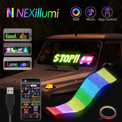 🔥Siste dags salg 49%🔥 LumiFlex LED-lerret: Lys opp kreativt