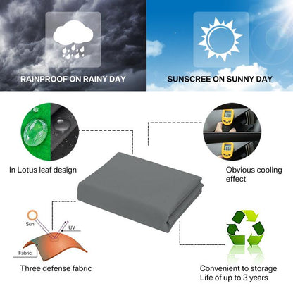 (✨AKSJON SISTE DAG - 49% RABATT) UV-solskjermingsmarkise