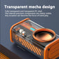 Transparent Mecha trådløs Bluetooth-høyttaler for utendørs bruk