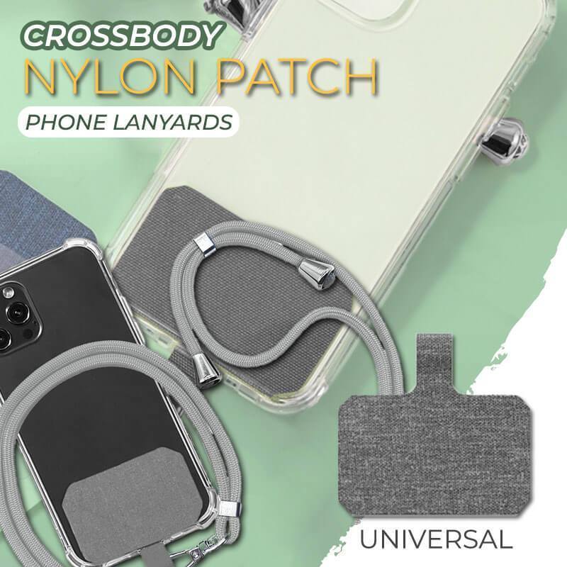 Universal Crossbody Nylon Patch Telefonsnor