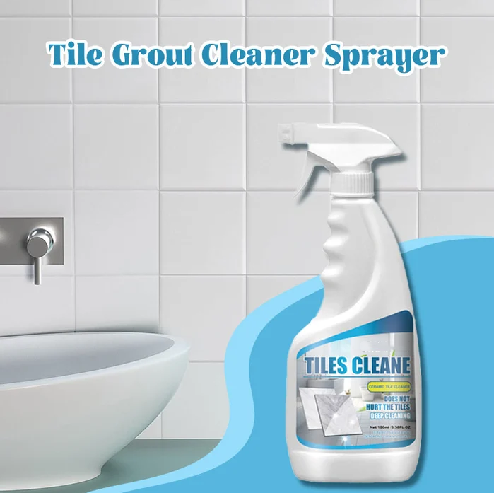 Tile Grout Cleaner Sprayer (Gjør rengjøring av fugemasse mye enklere)