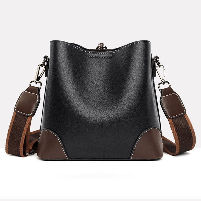 Niche Luxury Bucket Bag med eksklusiv struktur for kvinner