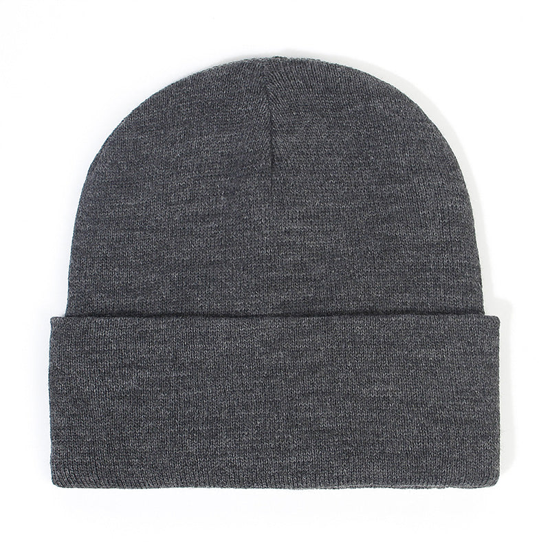 [Beste gave] Vinter Unisex myke slouchy strikkehatter